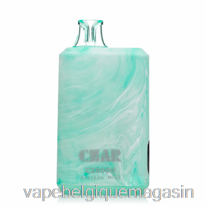 Vape Belgique Czar Cz9000 Jetable Menthe D'alaska